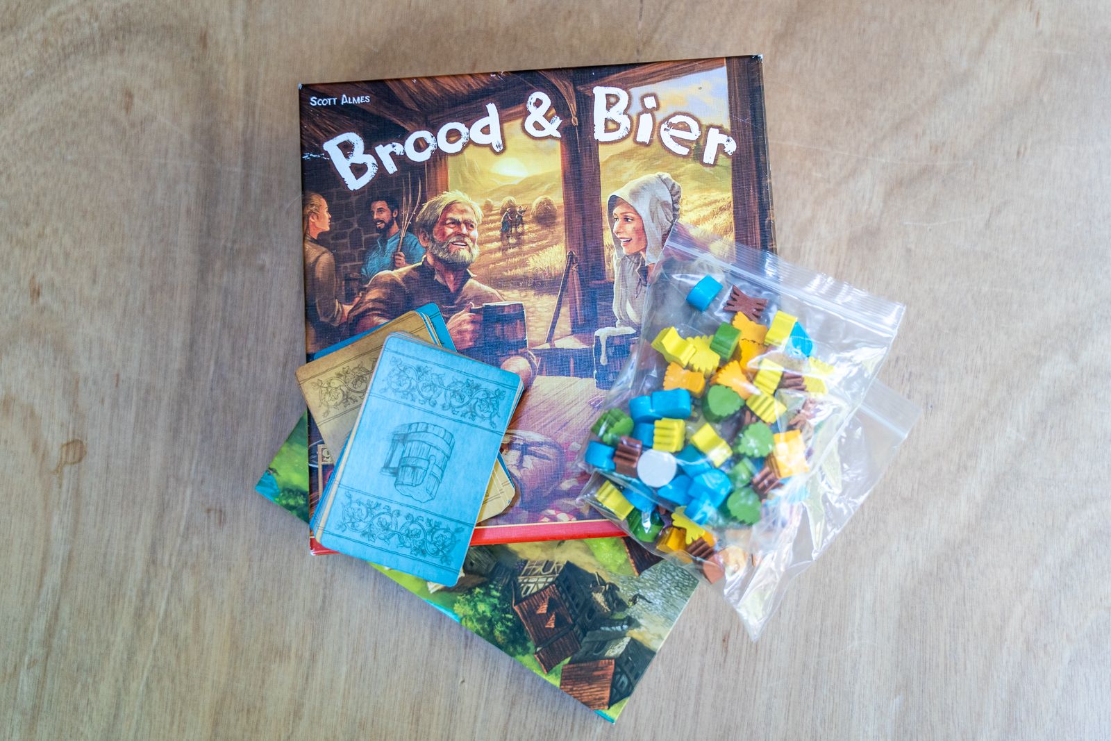 Brood en bier spel kado camperaar