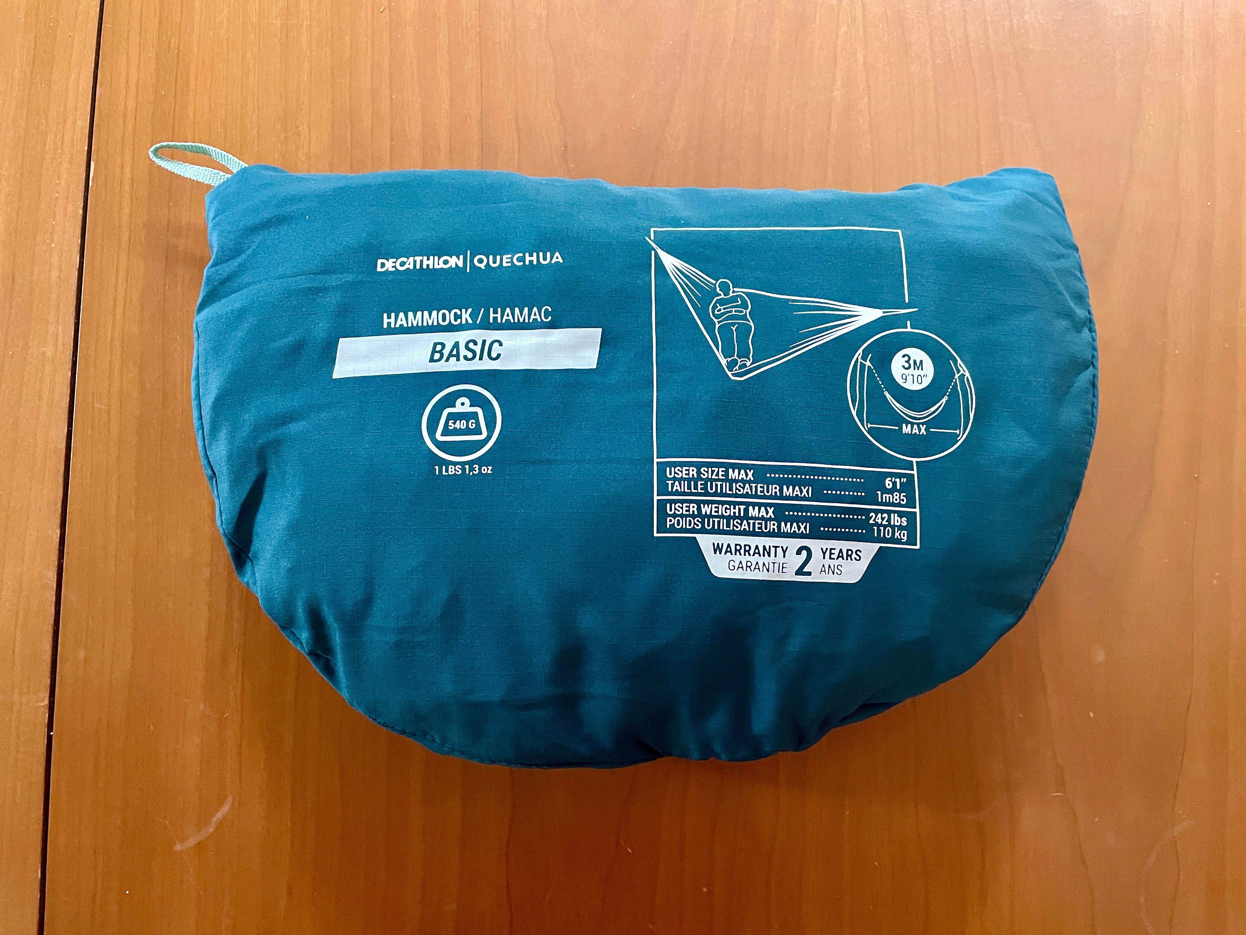 quechua basic hangmat camperkado